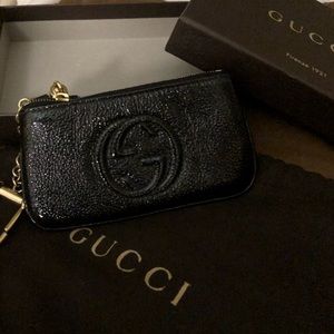 Gucci key chain coin purse